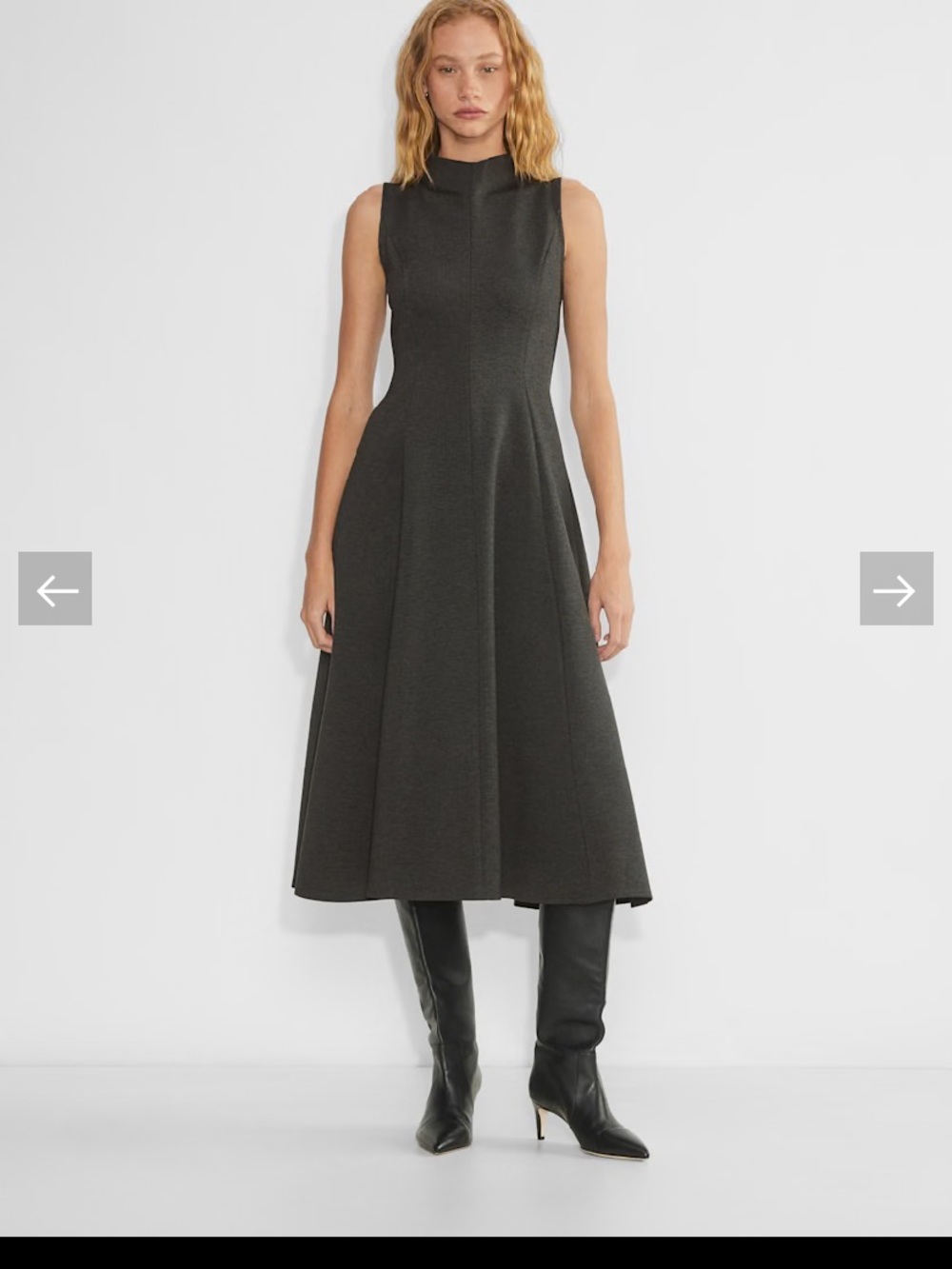 NWOT Aritzia Wilfred Ruth Ponte Dress